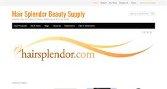 Desktop Screenshot of hairsplendor.com