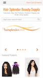 Mobile Screenshot of hairsplendor.com